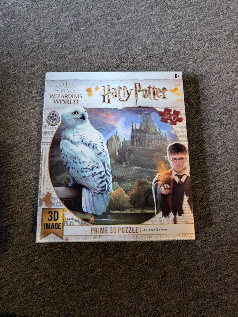 *NEW* Harry Potter Wizarding World 500 Piece 3D Puzzle, Brand New Never Opened